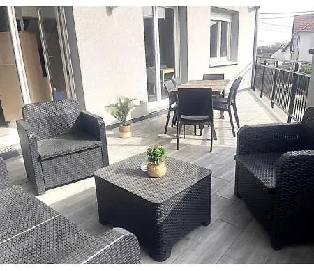 Serenite Alsacienne, Jardin, Terrasse Et Clim, Nord Alsace * Seltz
